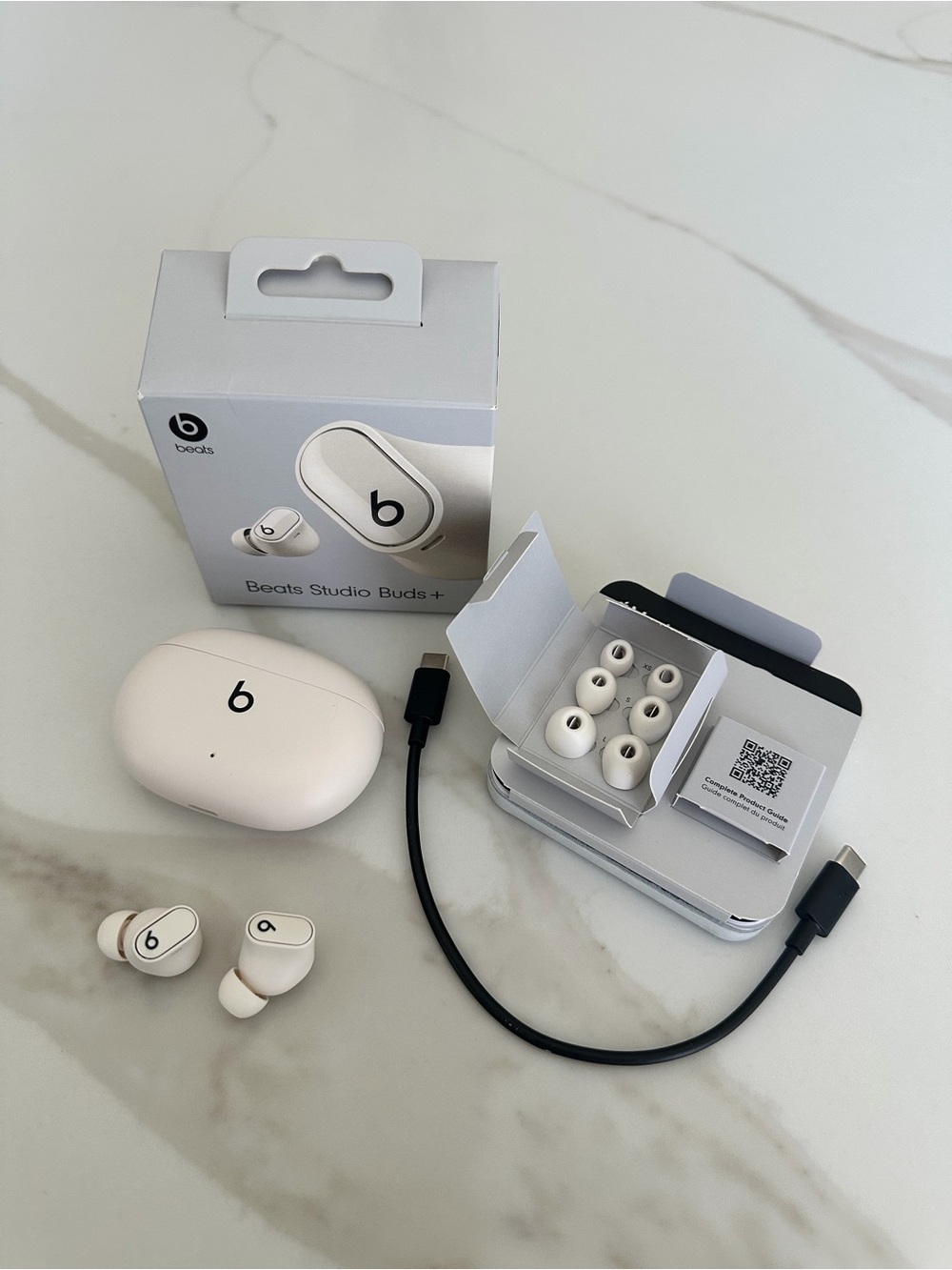 Beats by Dre Studio Buds+ True Wireless Earbuds - White